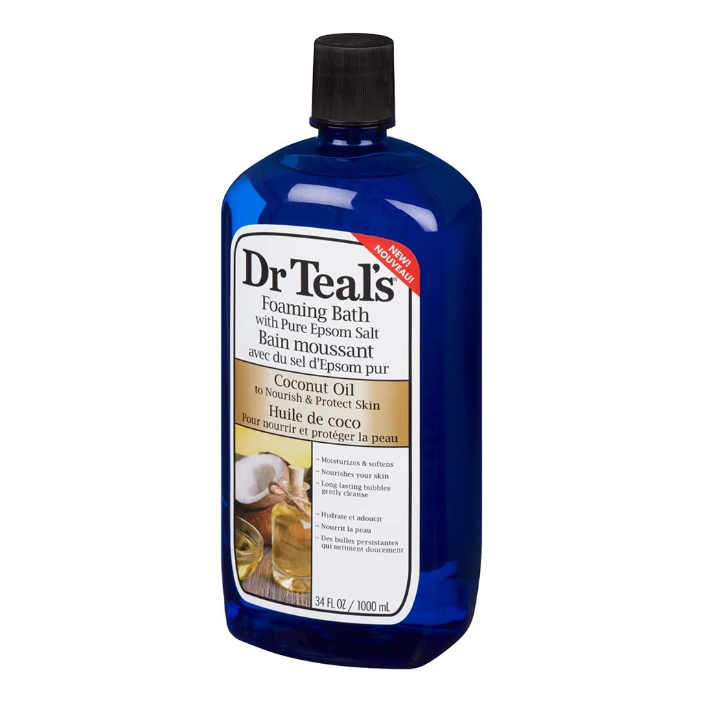 Dr Teal's Foaming Bath Coconut Oil 1000 mL
