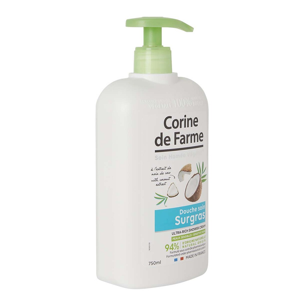 Corine De Farme Ultra Rich Coconut Extract Shower Cream 750 mL