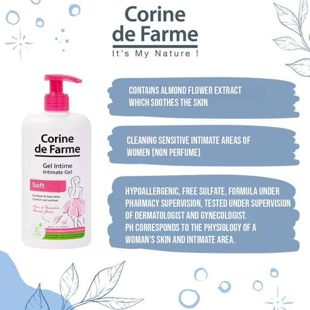 Corine De Farme Soft Intimate Gel 250 mL