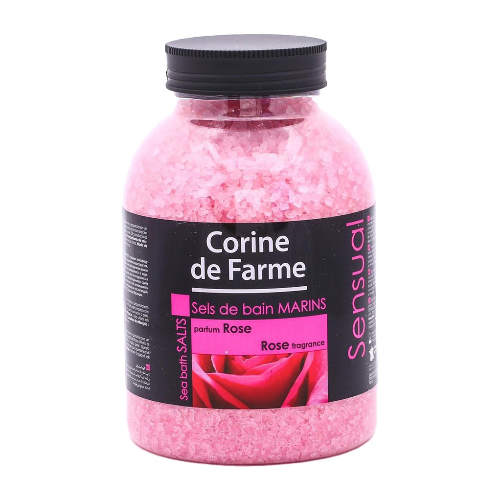 Corine De Farme Sea Bath Salt Rose 1.3 kg
