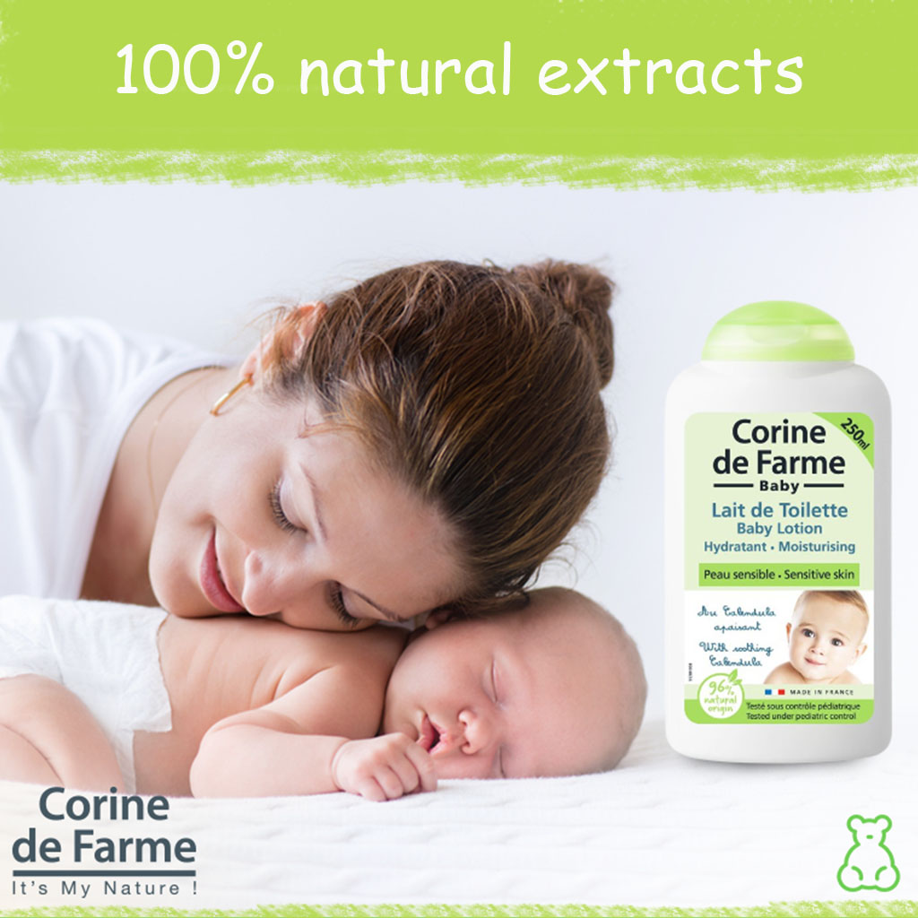 Corine De Farme Baby Moisturizing Lotion 250 mL