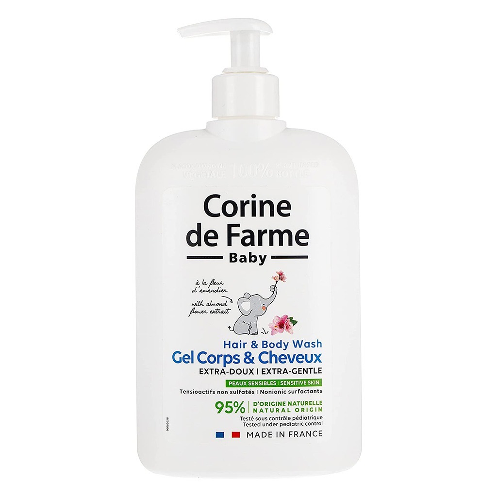 Corine De Farme Baby Extra Gentle Hair & Body Wash 500 mL