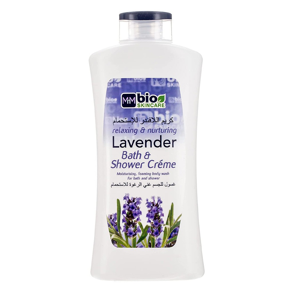 Bio Skincare Relaxing & Nurturing Lavender Bath And Shower Cream 750 mL