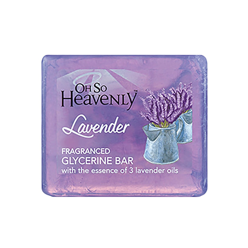 Oh So Heavenly Fragranced Lavender Glycerin Bar 150 g