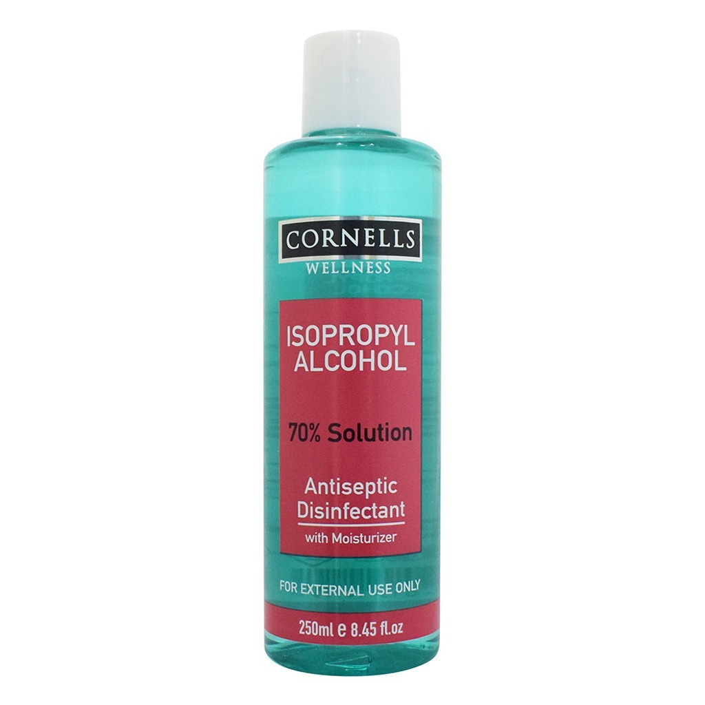 Cornells Wellness 70% Isopropyl Alcohol Disinfectant Solution 250ml