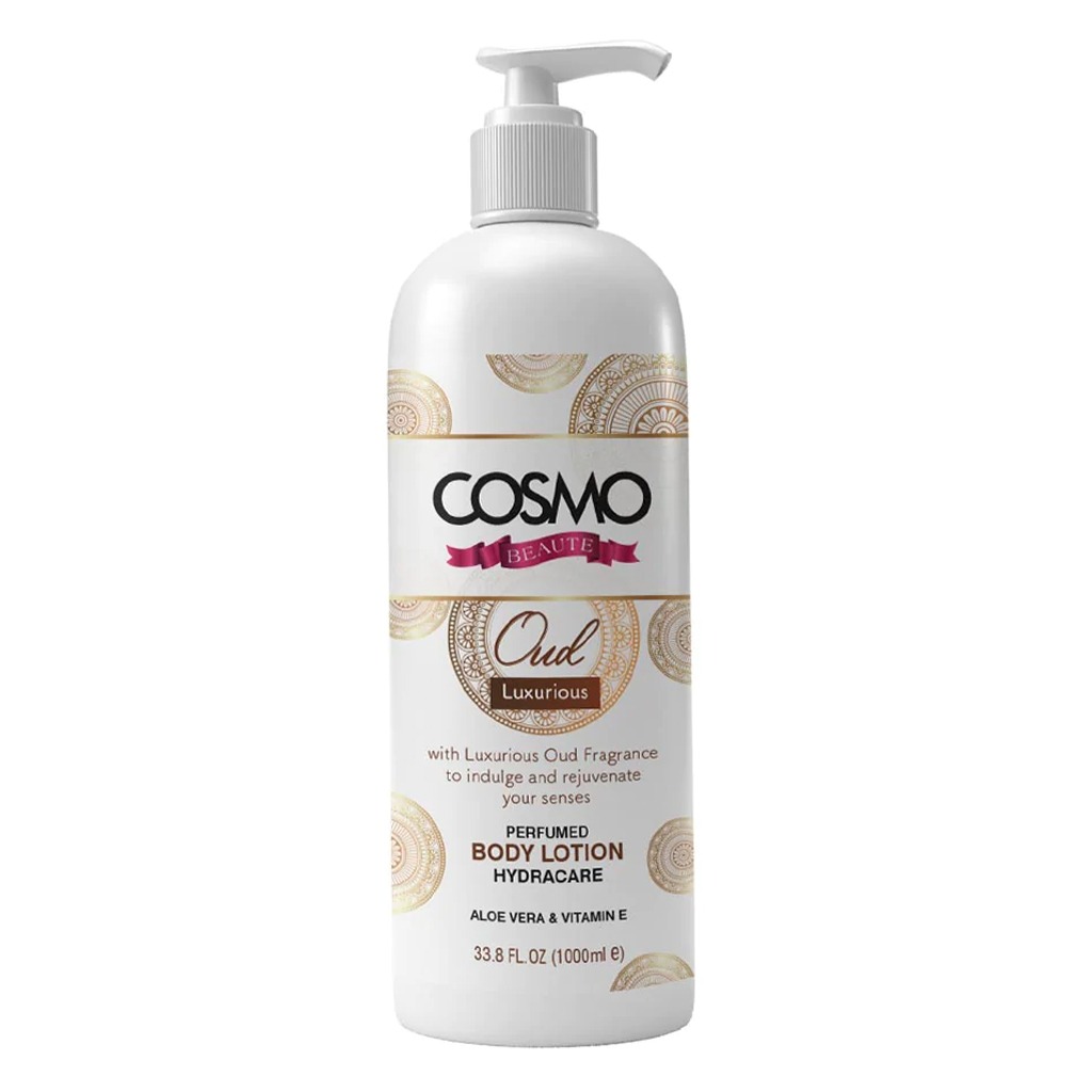 Cosmo Beaute Perfumed Luxurious Body Lotion Oud 1000 mL