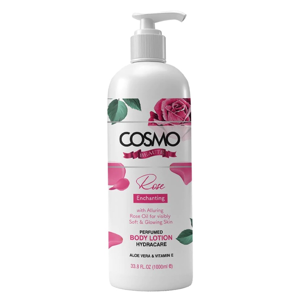 Cosmo Beaute Perfumed Enchanting Body Lotion Rose 1000 mL