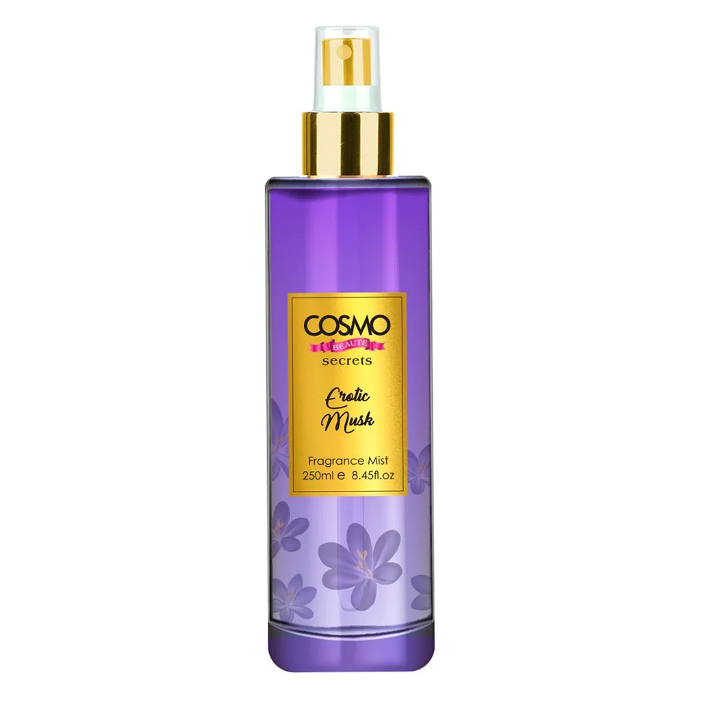 Cosmo Beaute Secrets Fragrance Mist Erotic Musk 250 mL