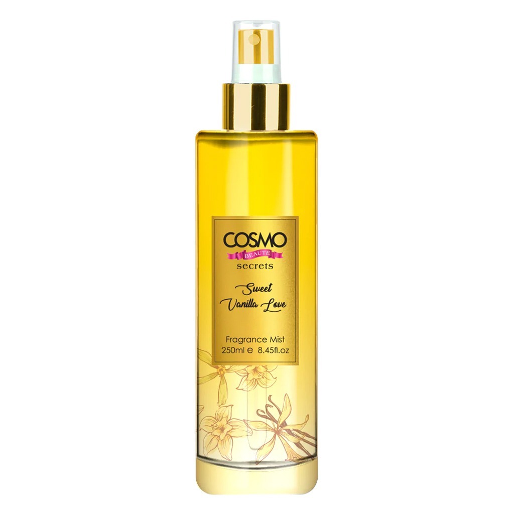 Cosmo Beaute Secrets Fragrance Mist Sweet Vanilla Love 250 mL