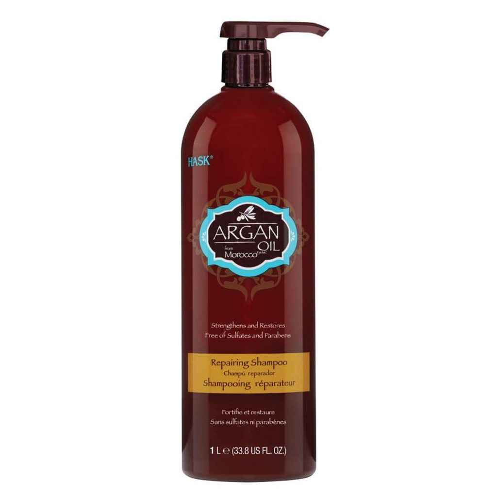 Hask Argan Oil From Morocco Repairing Shampoo 1000 mL