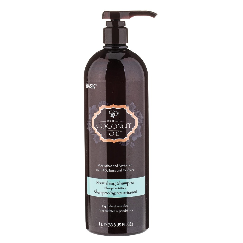 Hask Monoi Coconut Oil Nourishing Shampoo 1000 mL