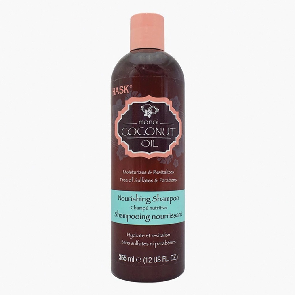 Hask Monoi Coconut Oil Nourishing Shampoo 355 mL