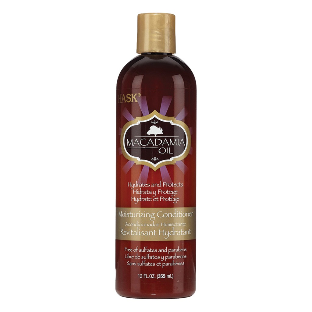 Hask Macadamia Oil Moisturizing Conditioner 355 mL