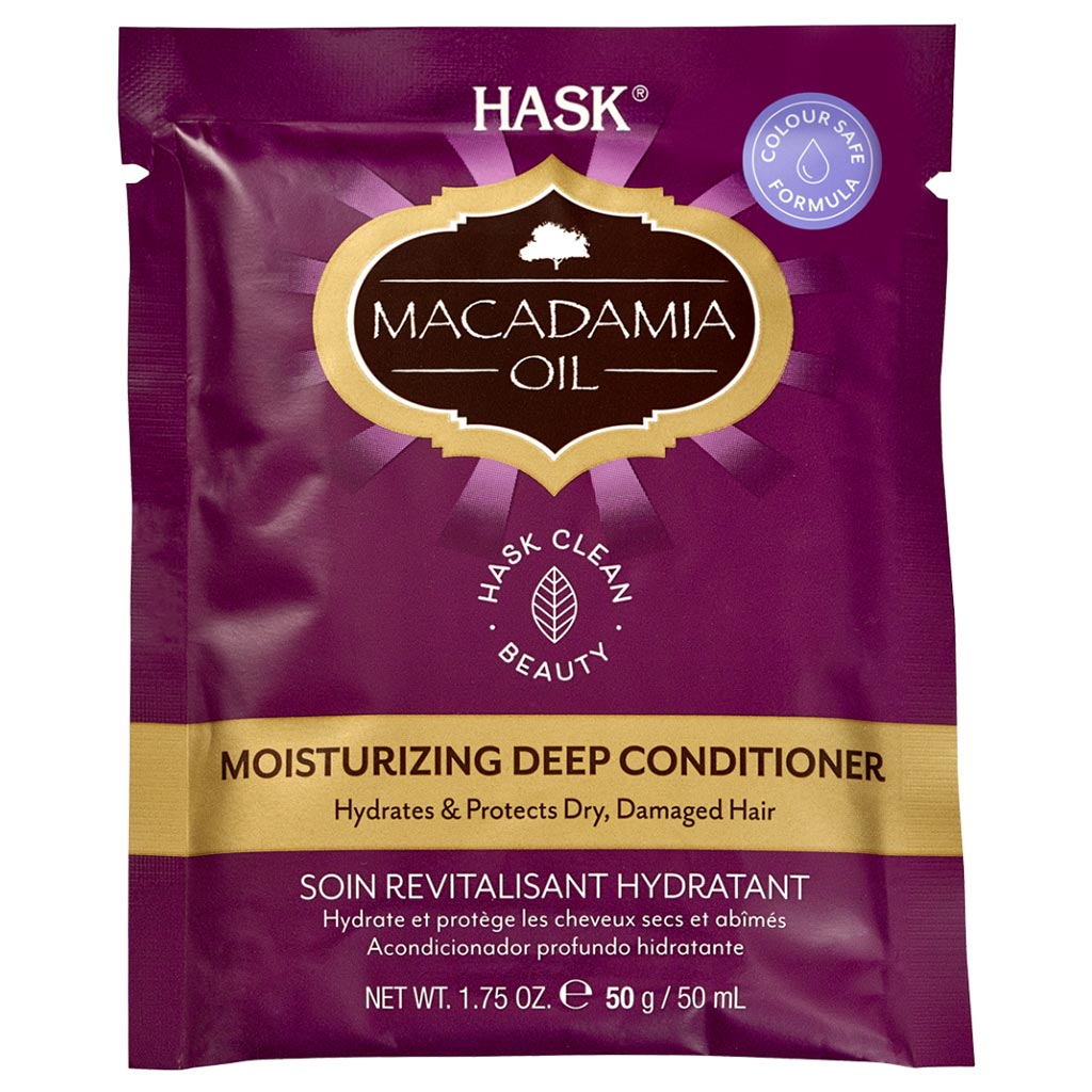 Hask Macadamia Oil Moisturizing Deep Conditioner For dry, damaged hair 50 g