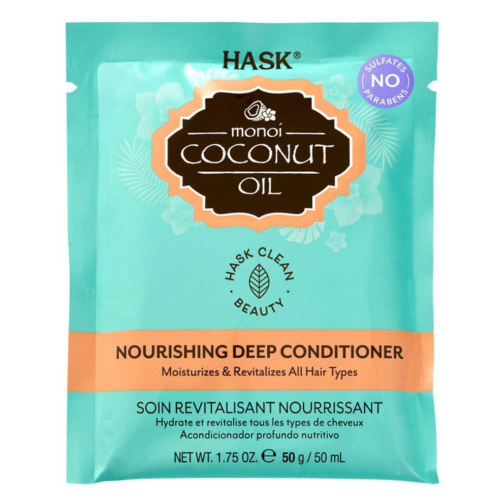 Hask Monoi Coconut Oil Nourishing Deep Conditioner For All Hair types 50 g