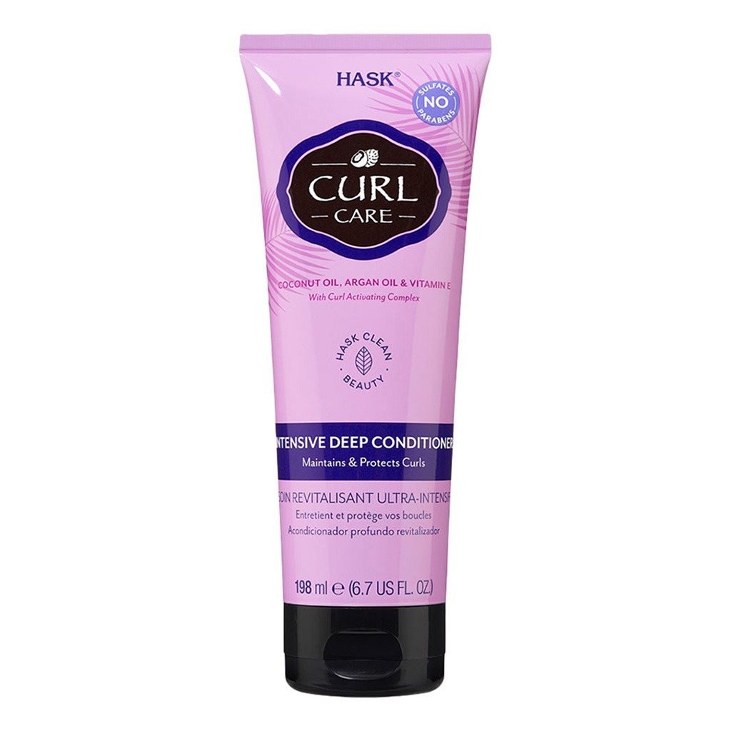 Hask Curl Care Intensive Deep Conditioner To Protect & Maintain All Curl Patterns 198ml