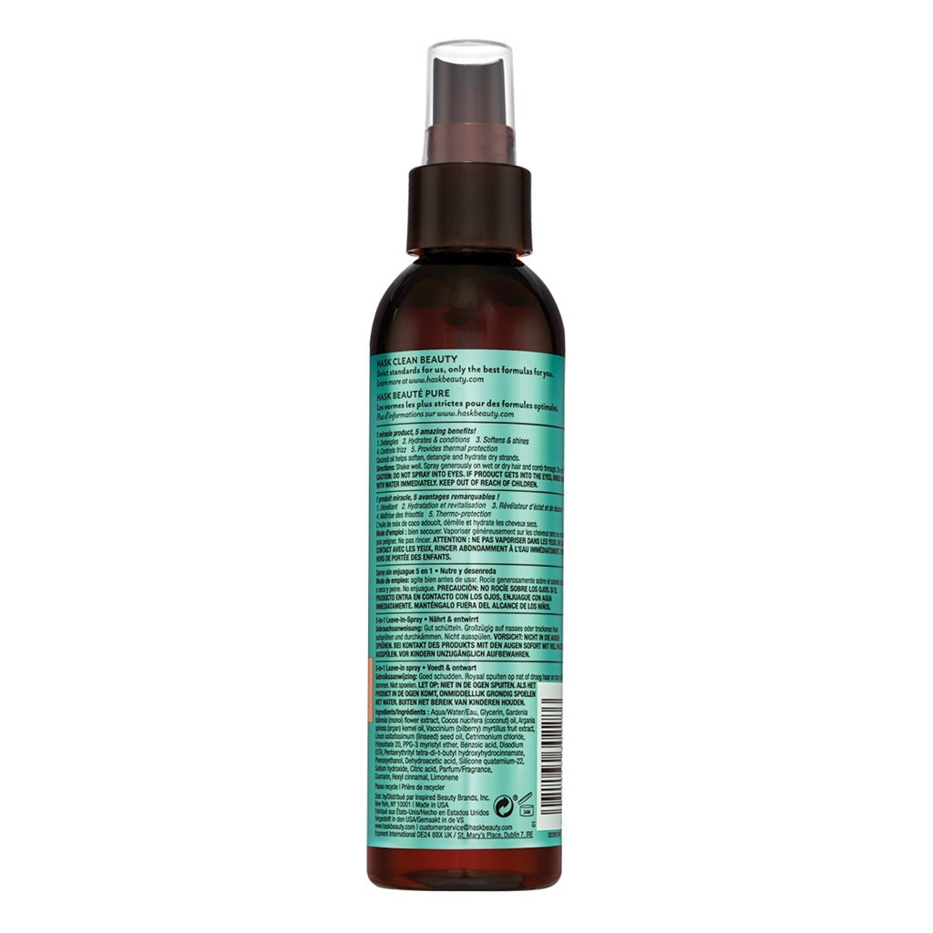 Hask Monoi Coconut Oil 5 In 1 Leave-In Spray 175 mL