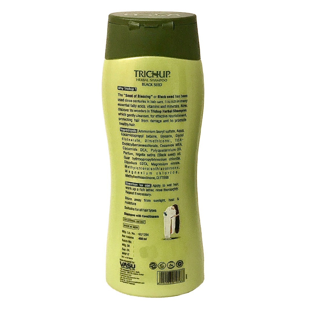 Trichup Black Seed Herbal Shampoo 400 mL