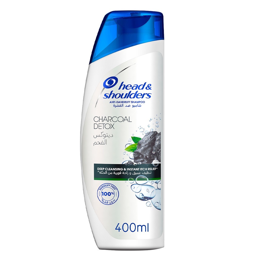 Head & Shoulders Charcoal Detox Anti-Dandruff Shampoo 400 mL 