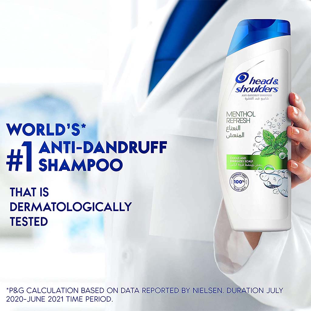 Head & Shoulders Menthol Refresh Anti-Dandruff Shampoo 190ml