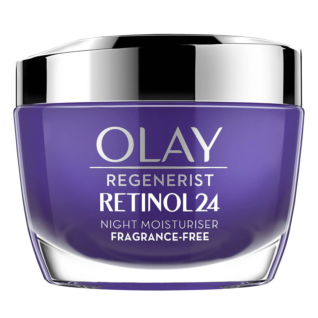Olay Regenerist Retinol24 Fragrance Free Night Moisturiser Cream 50g
