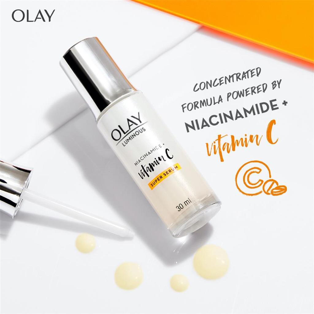 Olay Luminous Niacinamide + Vitamin C Brightening Super Serum 30ml
