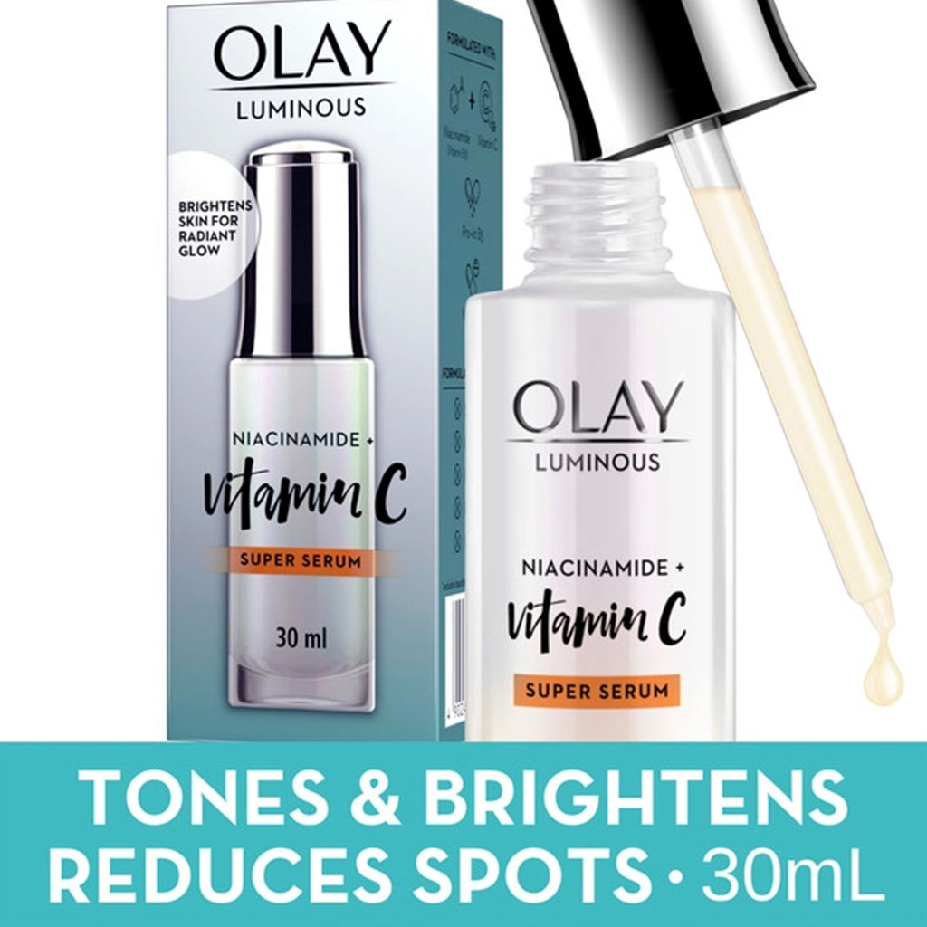 Olay Luminous Niacinamide + Vitamin C Brightening Super Serum 30ml