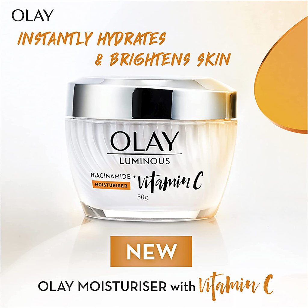 Olay Luminous Niacinamide + Vitamin C Brightening Cream Moisturizer 50g