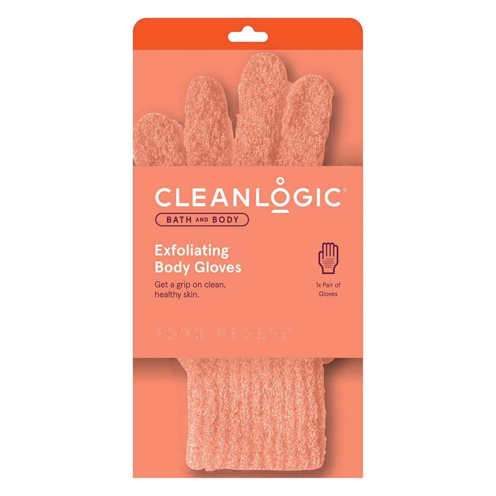Cleanlogic Bath & Body Exfoliating Body Gloves CL-105-48