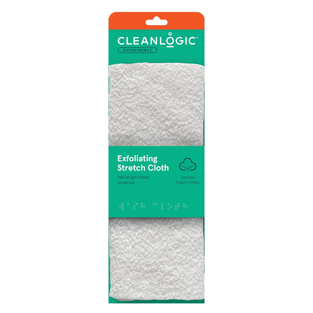 Cleanlogic Sustainable Exfoliating Stretch Cloth CLC-120-48
