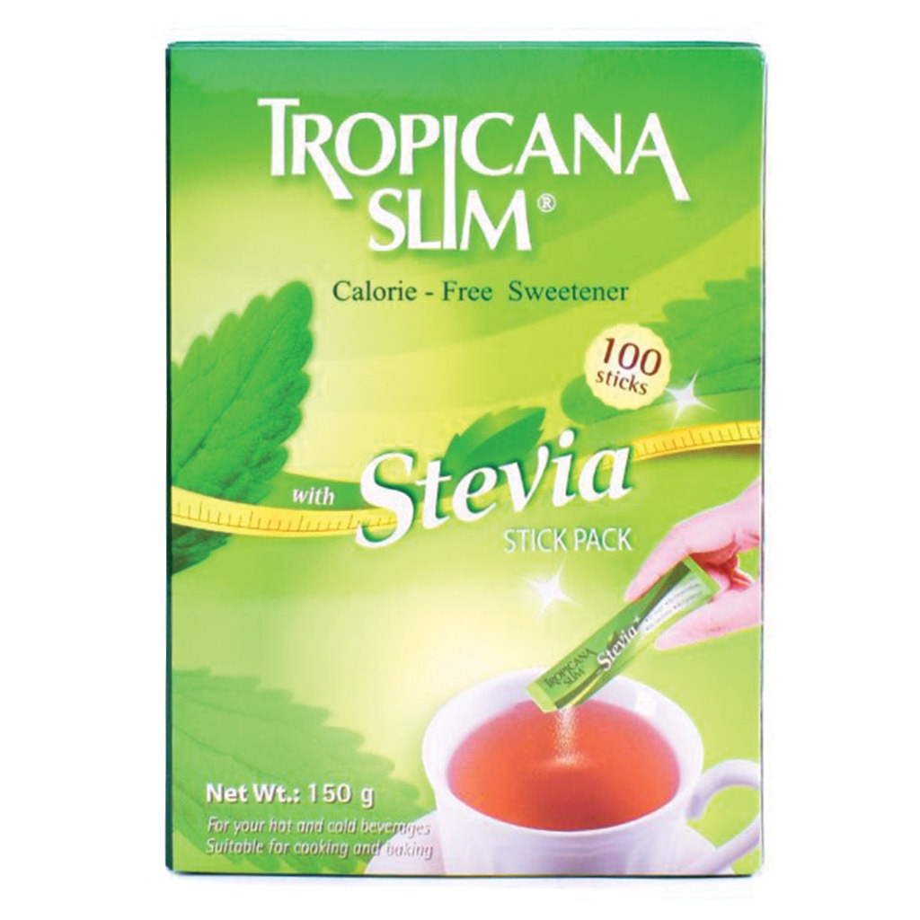 Tropicana Slim® Calorie Free Sweetener With Stevia Stick 100's