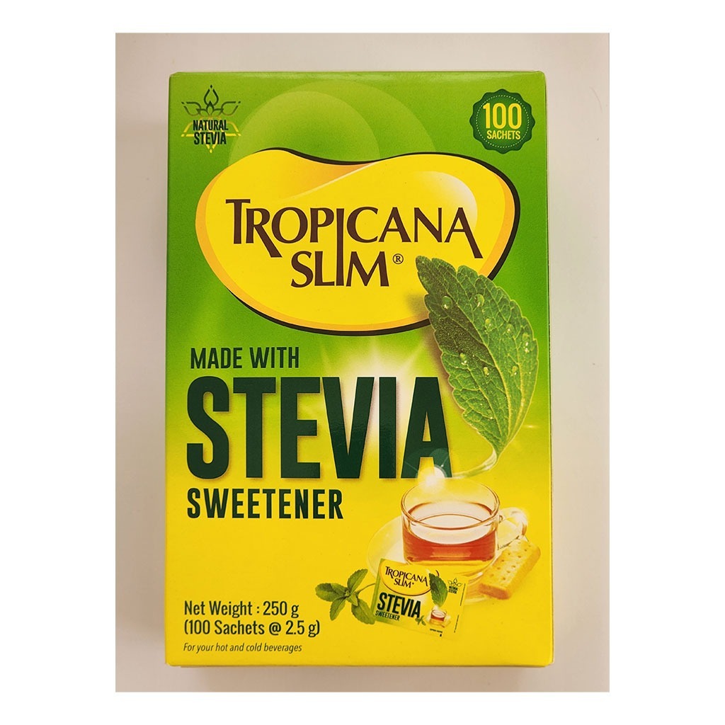 Tropicana Slim Made With Stevia Sweetener Sachet 2.5 g 100's