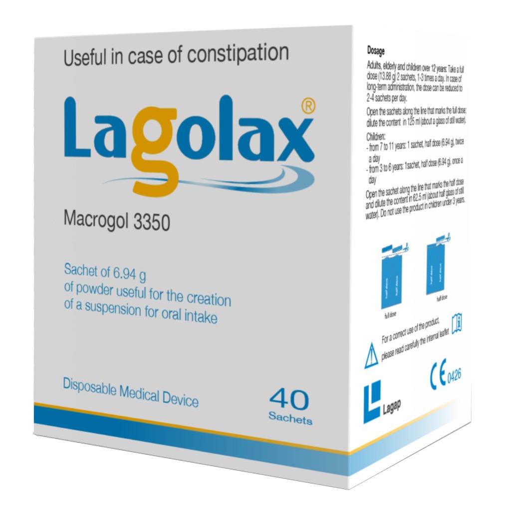 Lagolax Oral Solution Powder 40's