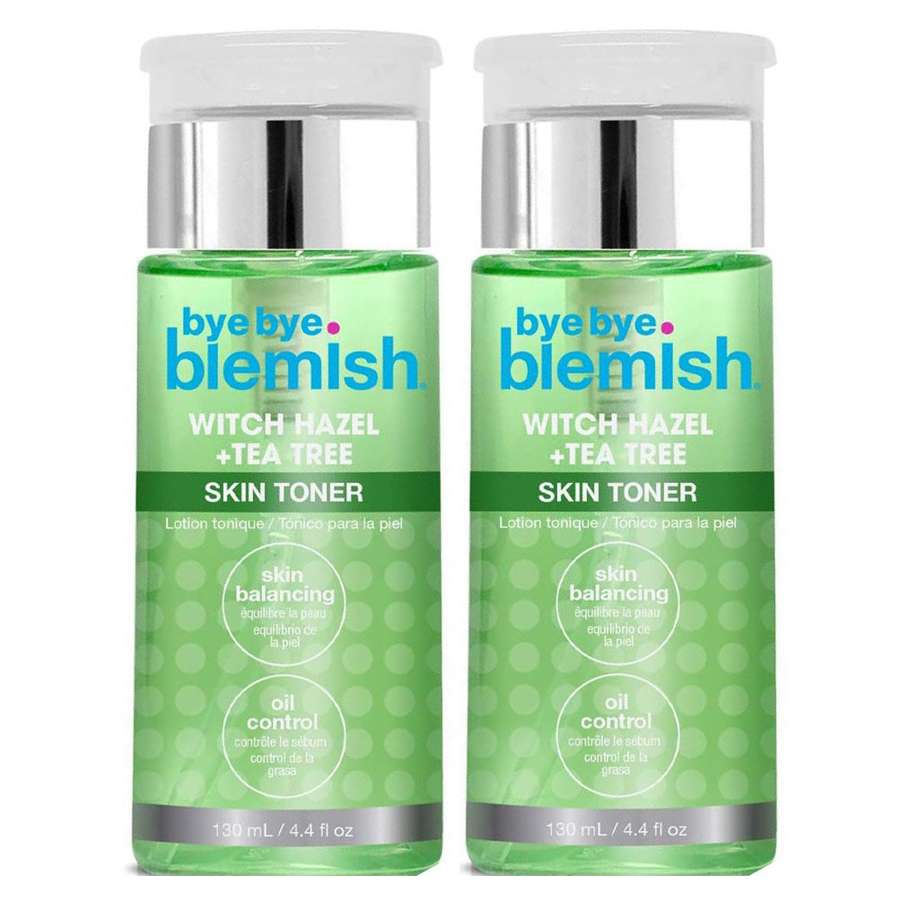 Bye Bye Blemish Witch Hazel &Tea Tree Skin Balancing Toner 130ml, PROMO PACK
