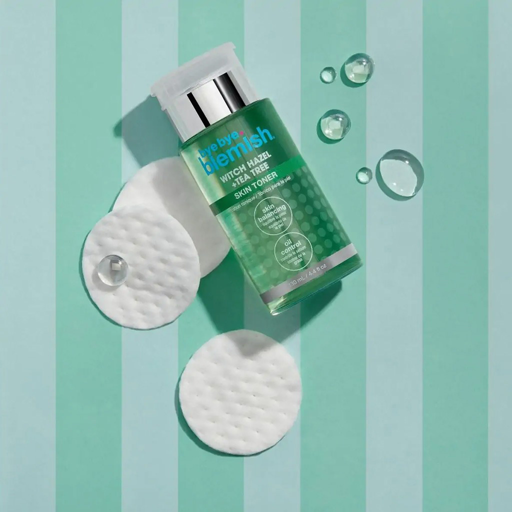 Bye Bye Blemish Witch Hazel &Tea Tree Skin Balancing Toner 130ml, PROMO PACK