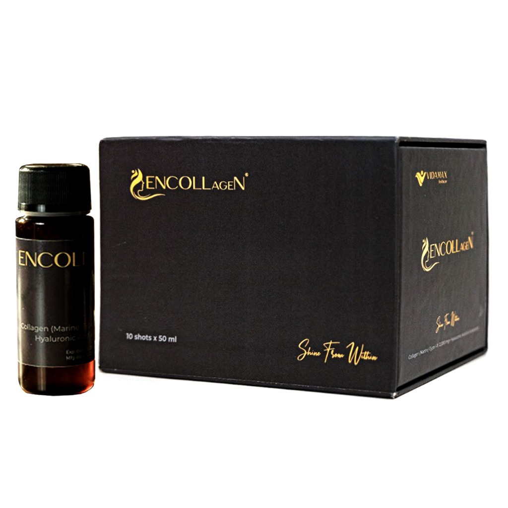 Vidamax Encollagen Collagen Drinkable Shots 50ml, Pack of 10's