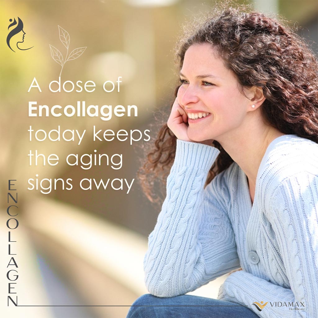 Vidamax Encollagen Collagen Drinkable Shots 50ml, Pack of 10's