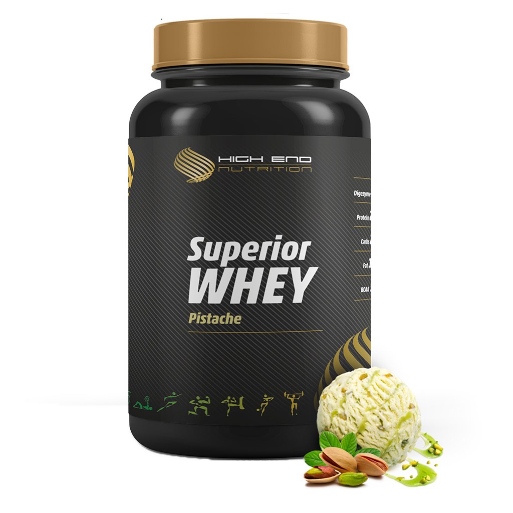 High End Nutrition Superior Whey Pistache Powder 908 g