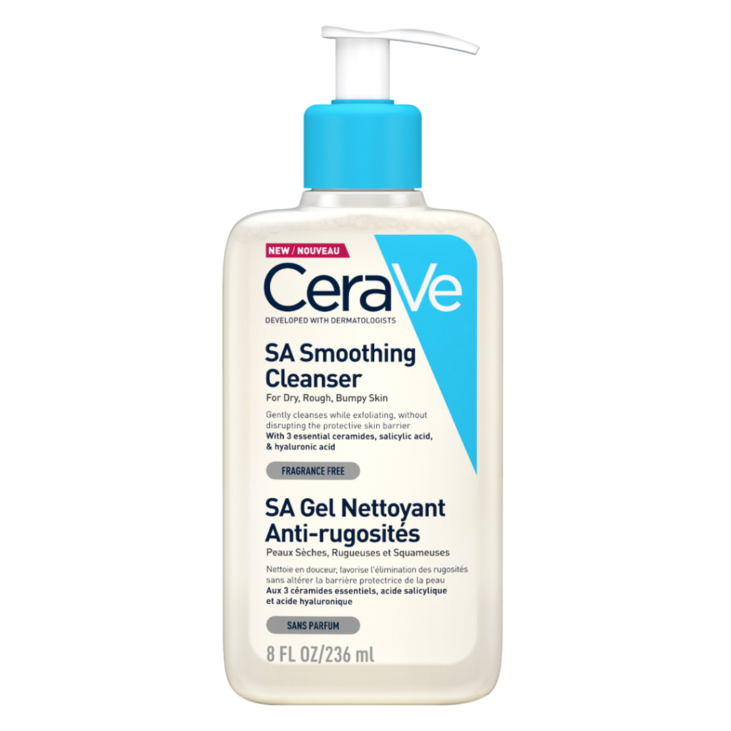CeraVe SA Smoothing Cleanser With Salicylic acid For Dry & Rough Skin 236ml