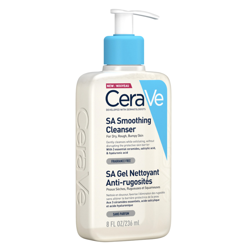 CeraVe SA Smoothing Cleanser With Salicylic acid For Dry & Rough Skin 236ml
