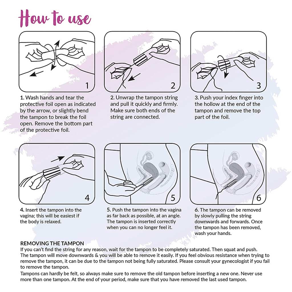 Sirona Now Periods Made Easy Premium Tampons Medium Flow 20's