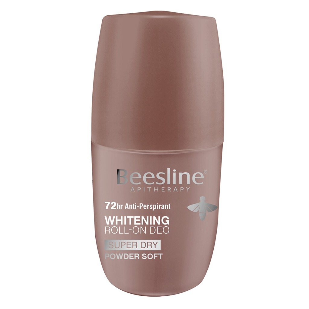 Beesline® Apitherapy Whitening Aluminium Free Deodorant Roll-On Super Dry Powder Soft 50 mL