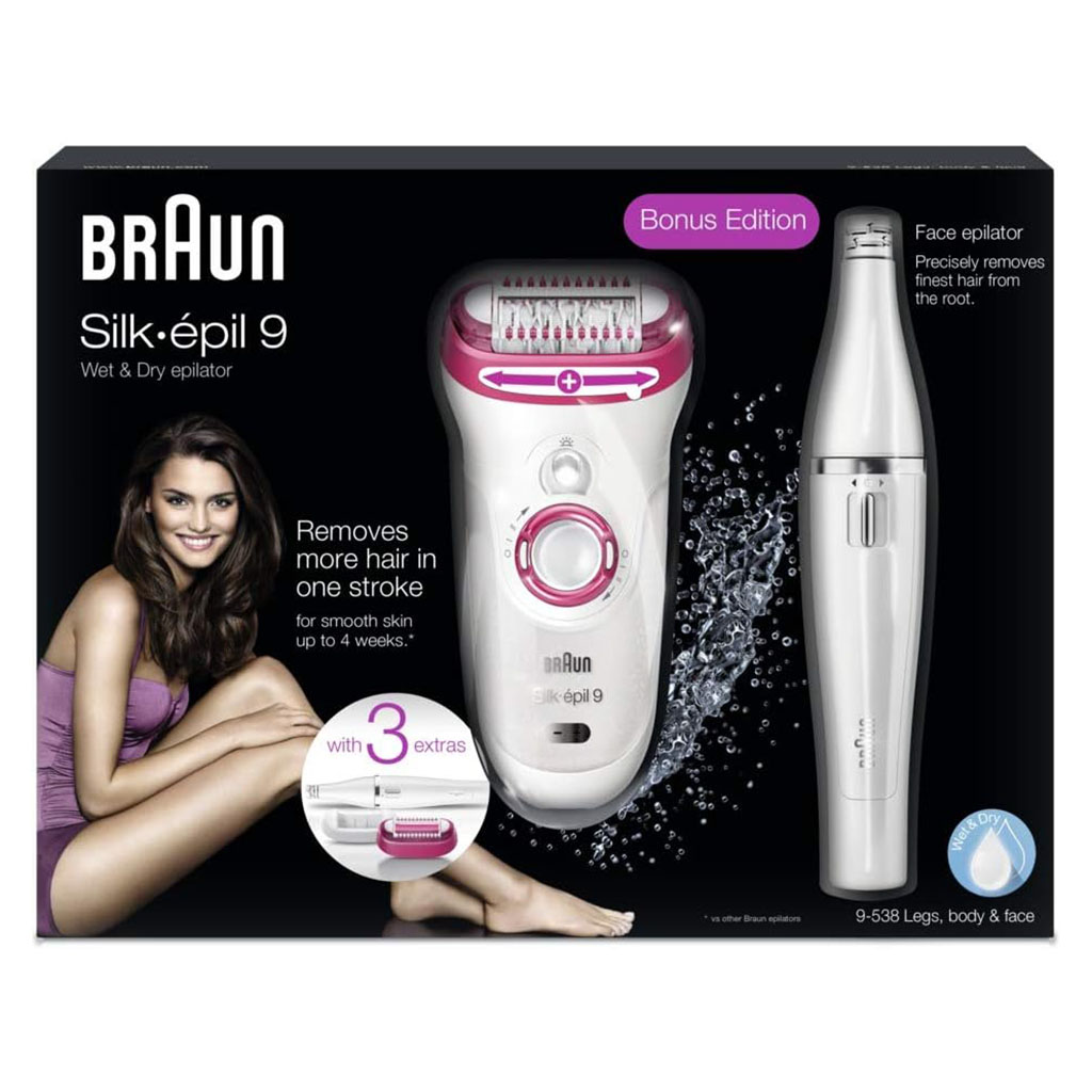Braun Silk Epil 9 Wet & Dry Epilator SE9538