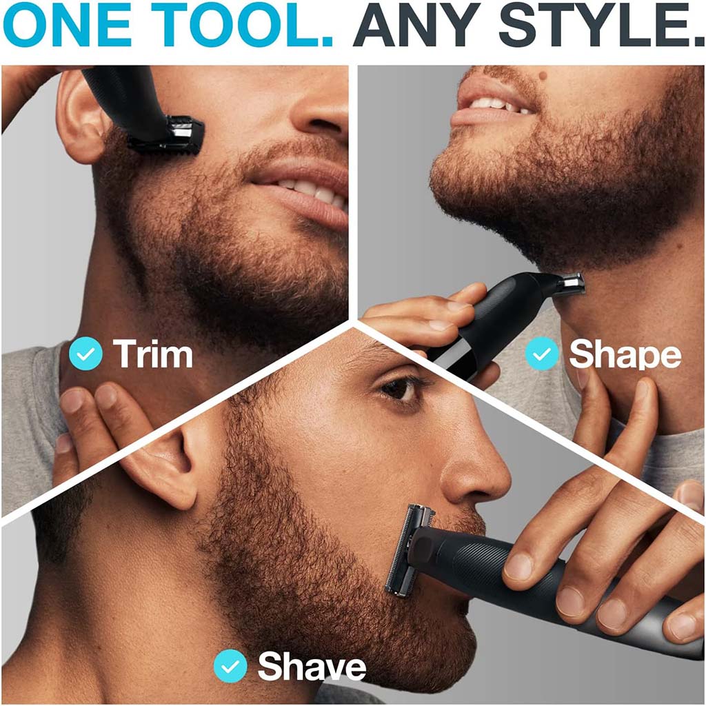 Braun Series X Wet & Dry All-In-One Tool Shaver With 6 Attachments & Pouch XT5200