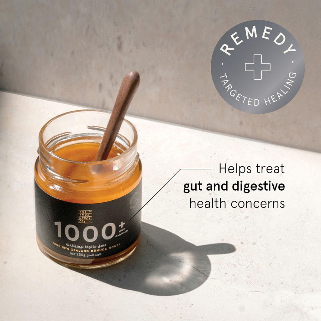 The True Honey Co. 1000+ MGO 22+ UMF™ Manuka Honey 250 g
