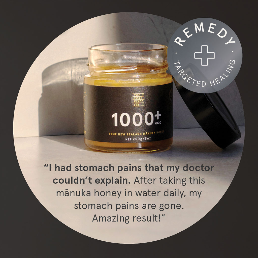 The True Honey Co. 1000+ MGO 22+ UMF™ Manuka Honey 250 g