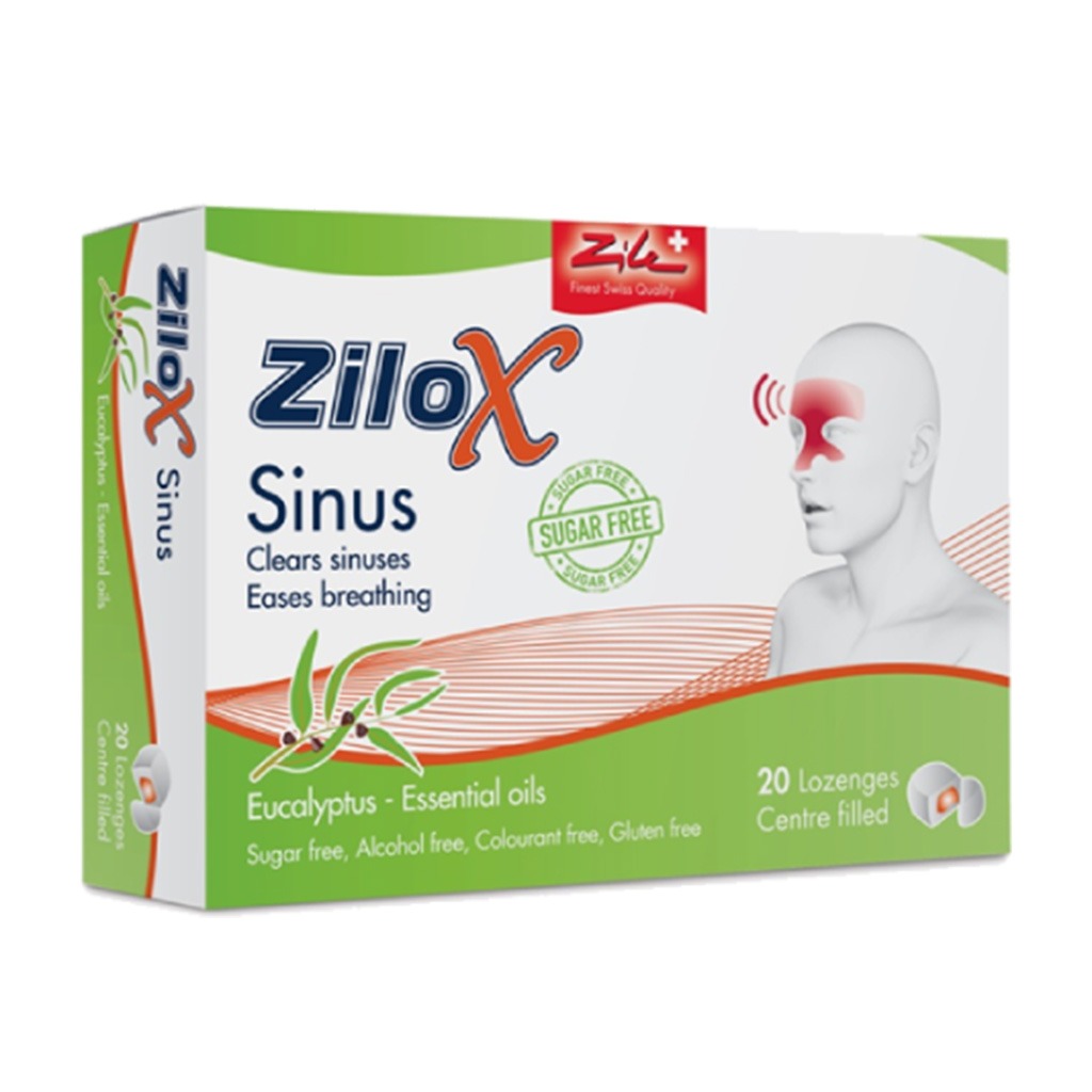 Zilox Sinus Lozenges 20's