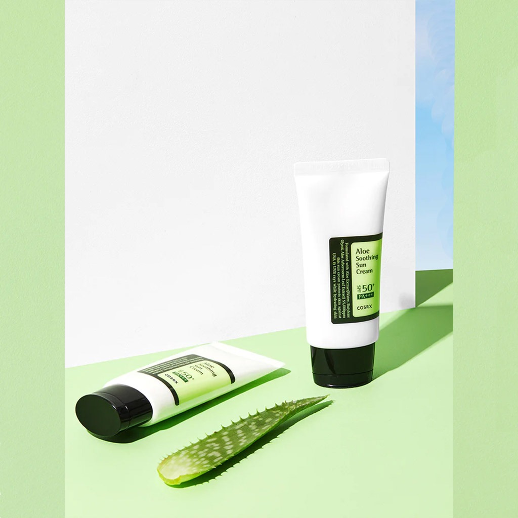 Cosrx Aloe Soothing SPF 50+ PA+++ Moisturizing Sun Cream 50 mL