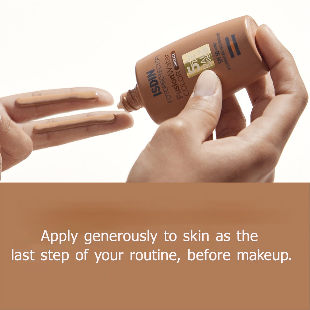Isdin Fotoprotector SPF 50 Fusion Water Color Bronze Tinted 50 mL