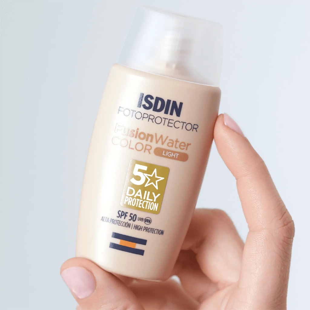 Isdin Fotoprotector SPF 50 Fusion Water Color Light Tinted 50 mL